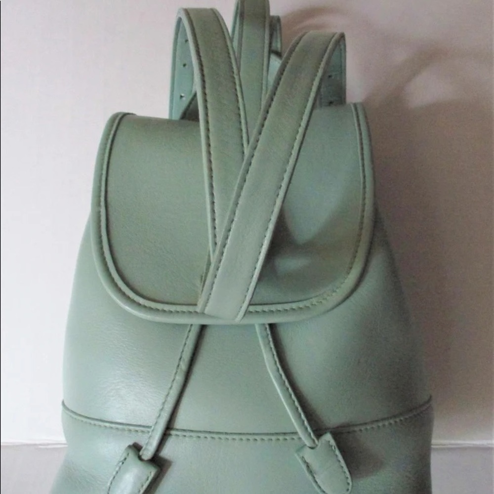 Vintage Coach Daypack SeaFoam #9960 MADE IN US